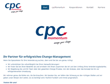 Tablet Screenshot of cpcmomentum.com